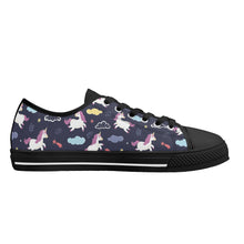 Unicorn Women's Low Top Canvas Shoes