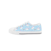 Unicorn Kid's Low Top Canvas Shoes