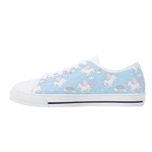 Unicorn Women's Low Top Canvas Shoes