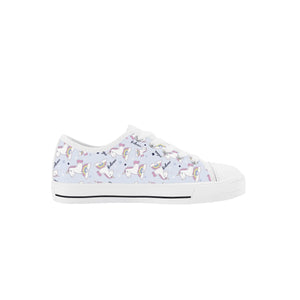 Unicorn Kid's Low Top Canvas Shoes