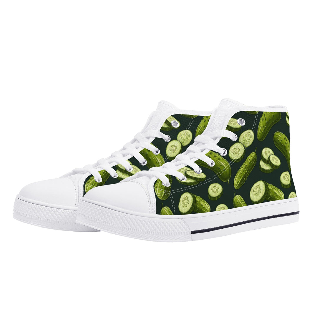 Pickle Women's High Top Canvas Shoes