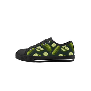 Pickle Kid's Low Top Canvas Shoes