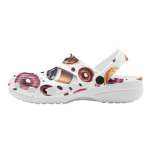Donut Womens All Over Printing Classic Clogs