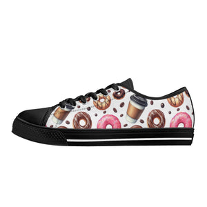 Donut Mens Low Top Canvas Shoes