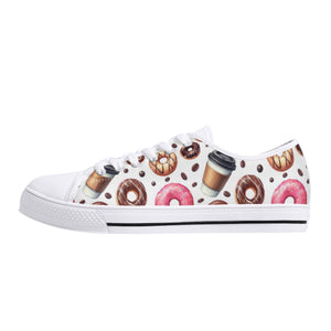 Donut Mens Low Top Canvas Shoes