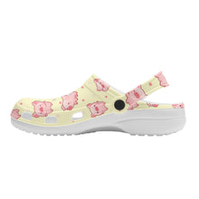 Pig Womens All Over Printing Classic Clogs