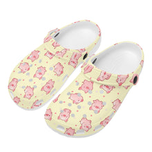 Pig Womens All Over Printing Classic Clogs