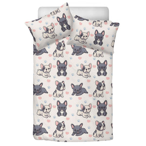 French Bulldog Bedding set with duvet cover and pillowcases
