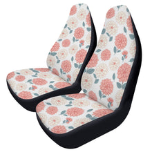 Dahlia Flower Car Seat Covers Set