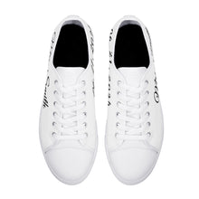 Wedding Womens Low Top Canvas Shoes