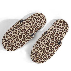Mens leopard print slippers 2025