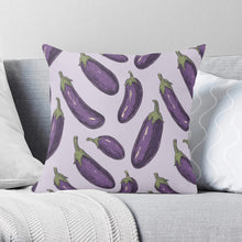 Eggplant All-Over Print Pillow Case