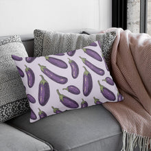Eggplant Rectangular All-Over Print Pillow Case