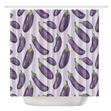 Eggplant Shower Curtain