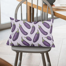 Eggplant Rectangular All-Over Print Pillow Case