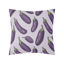 Eggplant All-Over Print Pillow Case