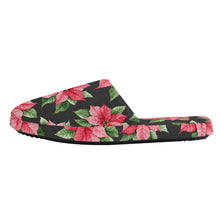 Poinsettia Womens Slippers