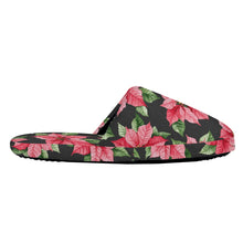 Poinsettia Womens Slippers