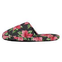 Poinsettia Womens Slippers