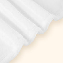 Eggplant Long Vertical Flannel Breathable Blanket 4 Sizes