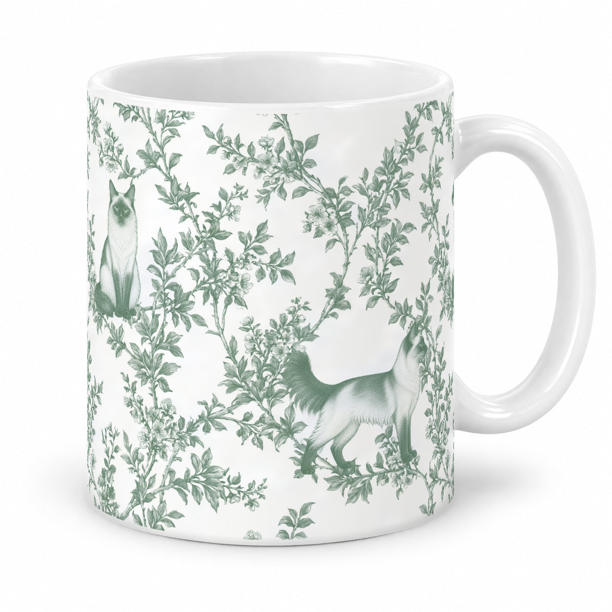 Balinese toile mug — Green Studio