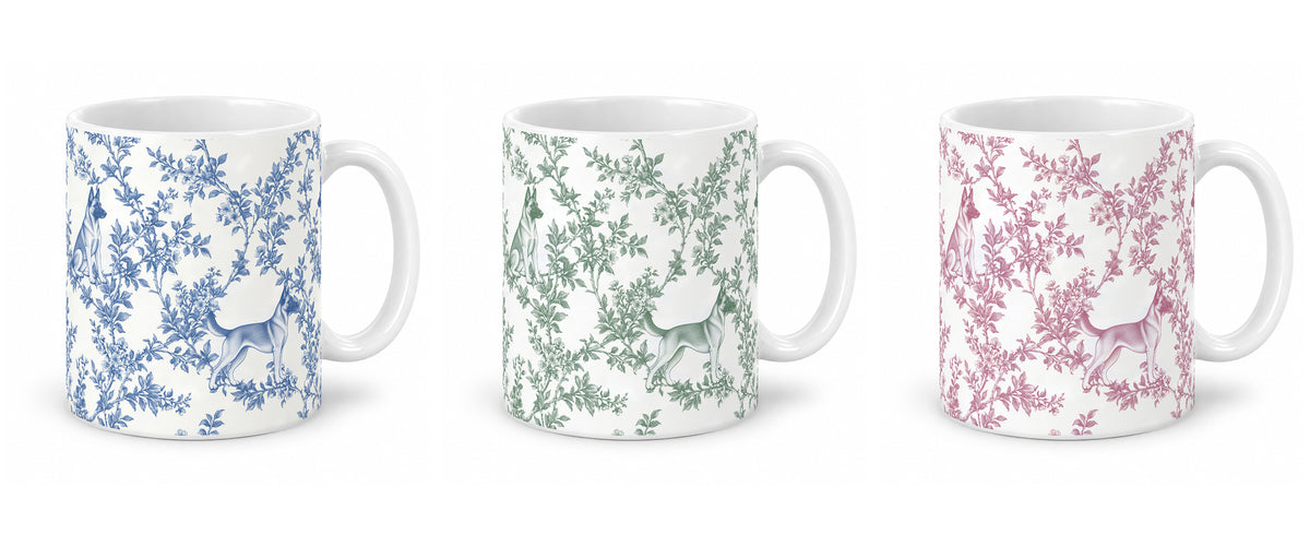 Belgian Malinois toile mug — Three Colors