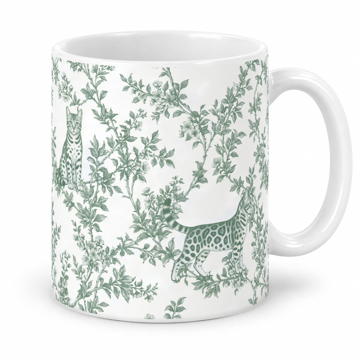 Bengal toile mug — Green Studio