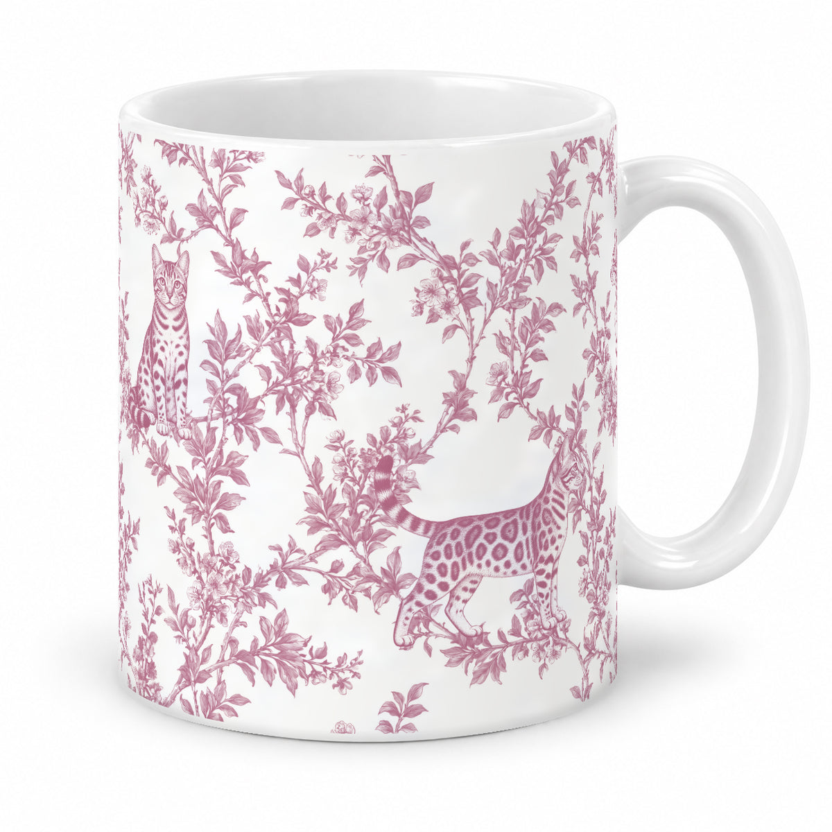 Bengal toile mug — Pink Studio