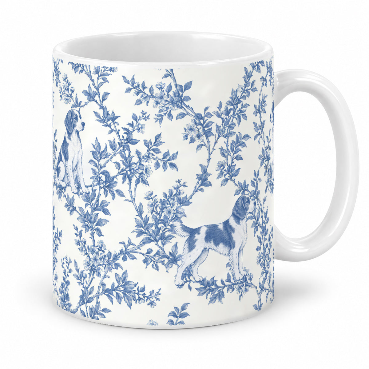 Brittany toile mug — Blue Studio