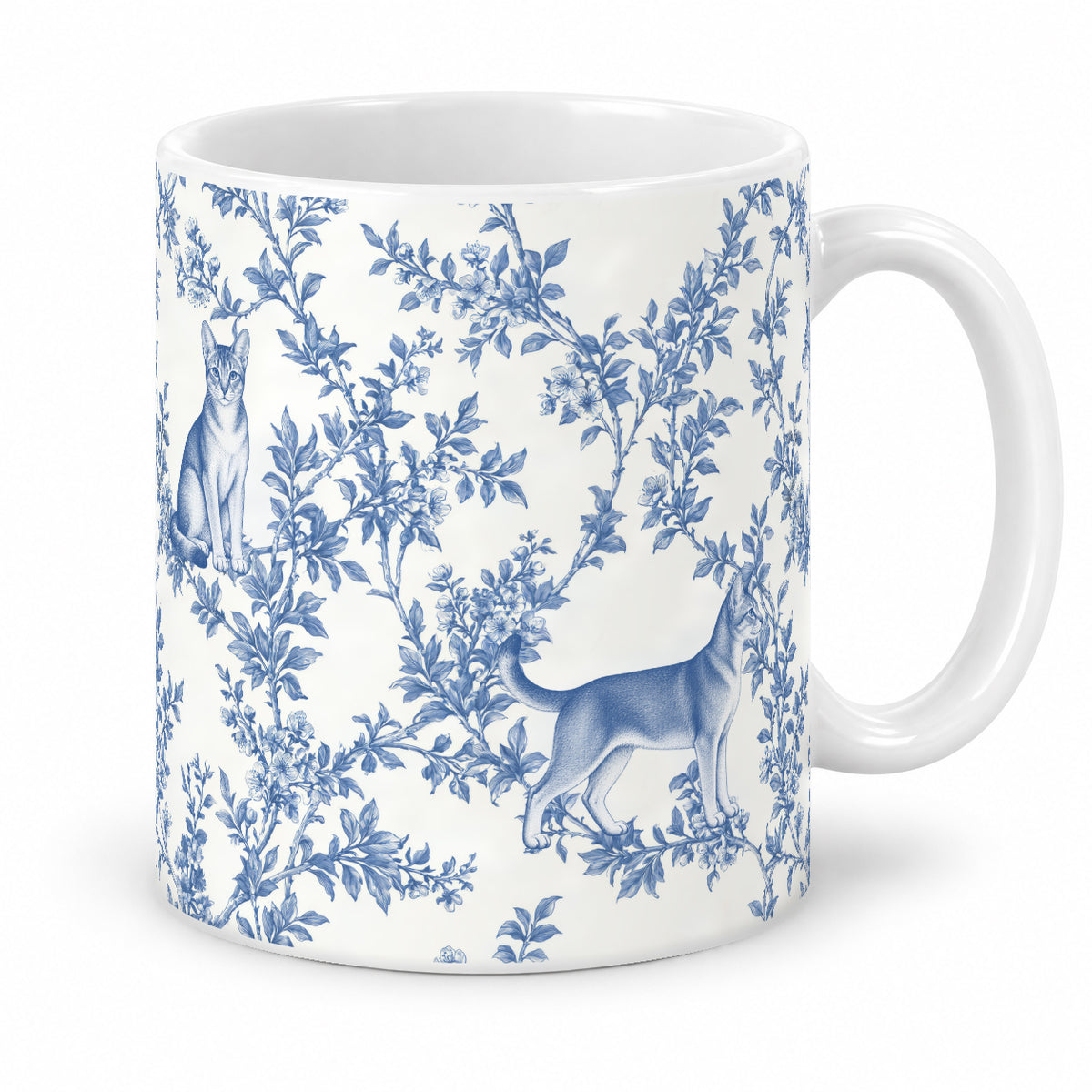 Chausie toile mug — Blue Studio