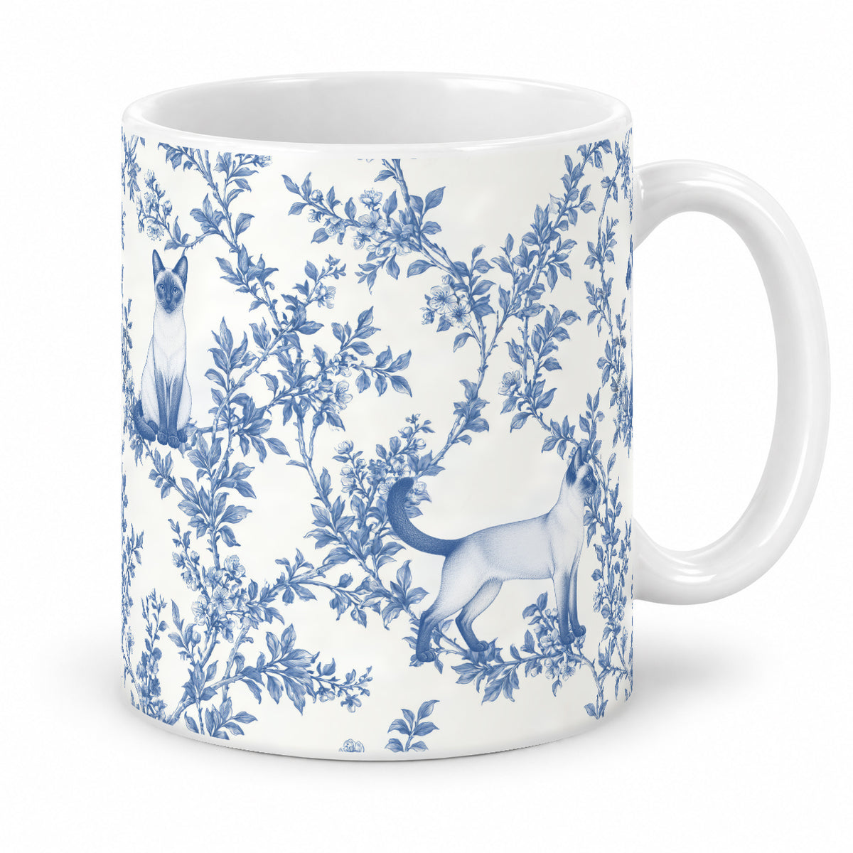 Colorpoint Shorthair toile mug — Blue Studio