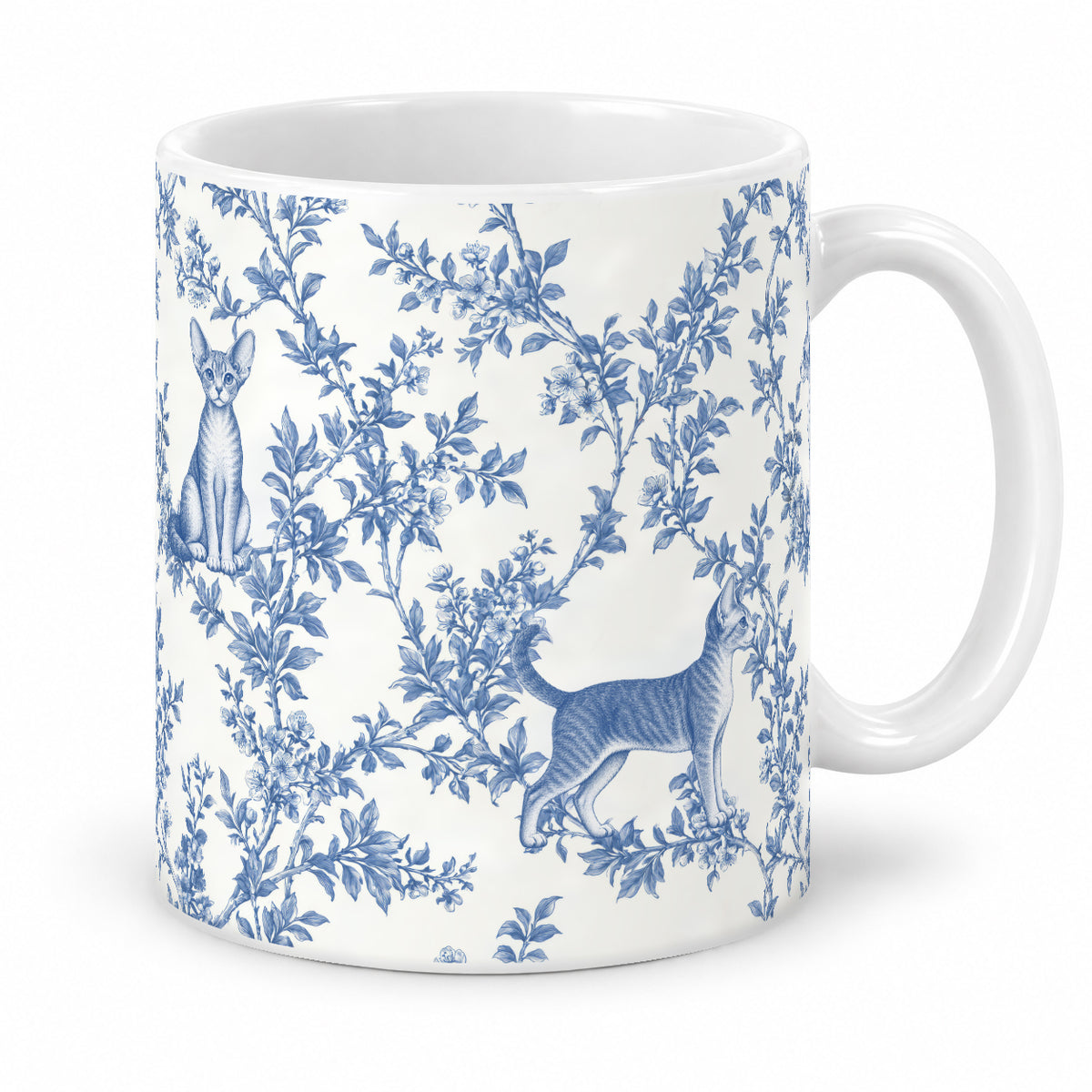 Devon Rex toile mug — Blue Studio