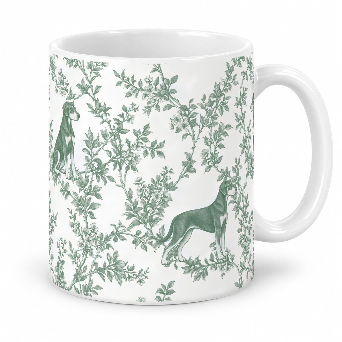 Doberman Pinscher toile mug — Green Studio