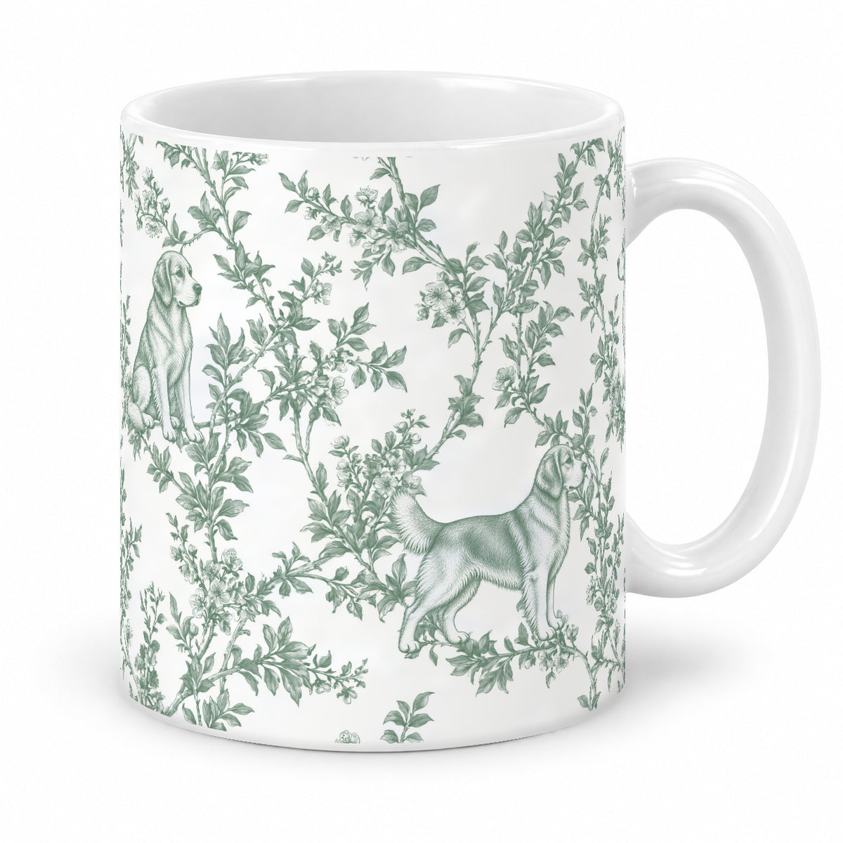 Golden Retriever toile mug — Green Studio