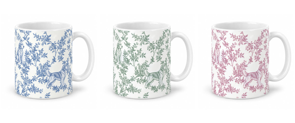 Golden Retriever toile mug — Three Colors