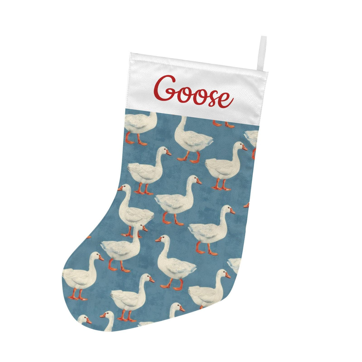 Personalized Goose Christmas Stocking