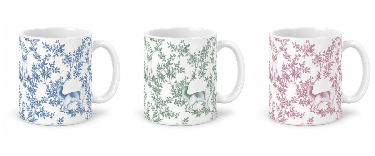 Javanese toile mug — Three Colors