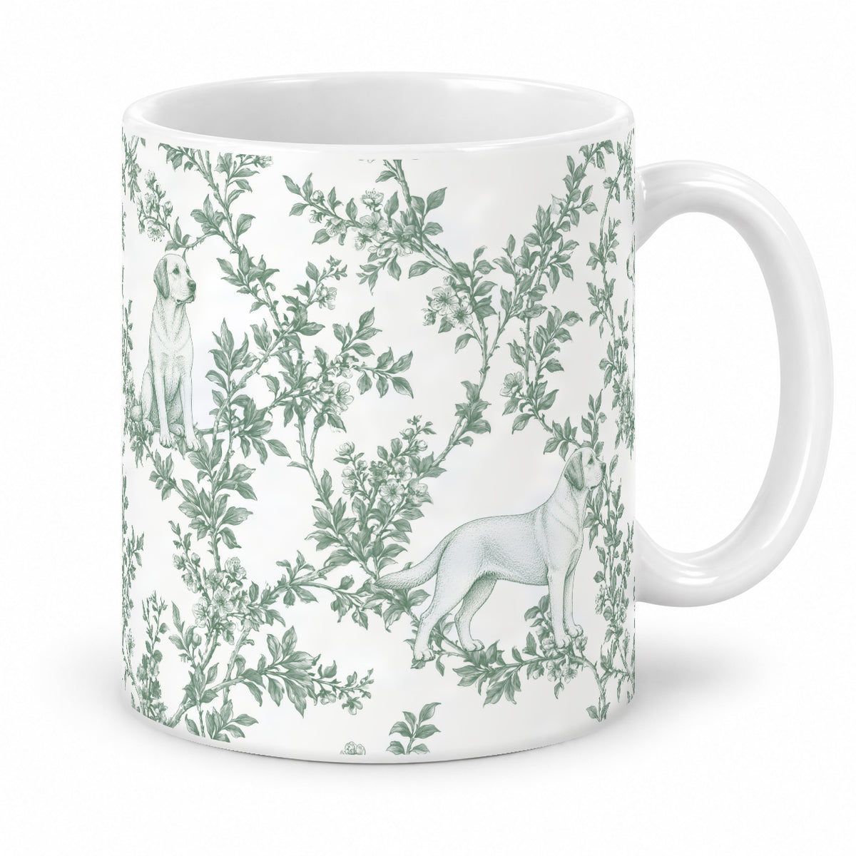 Labrador Retriever toile mug — Green Studio