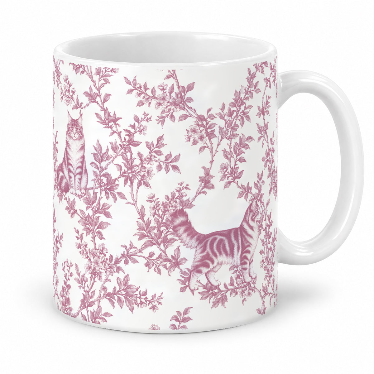 Maine Coon toile mug — Pink Studio