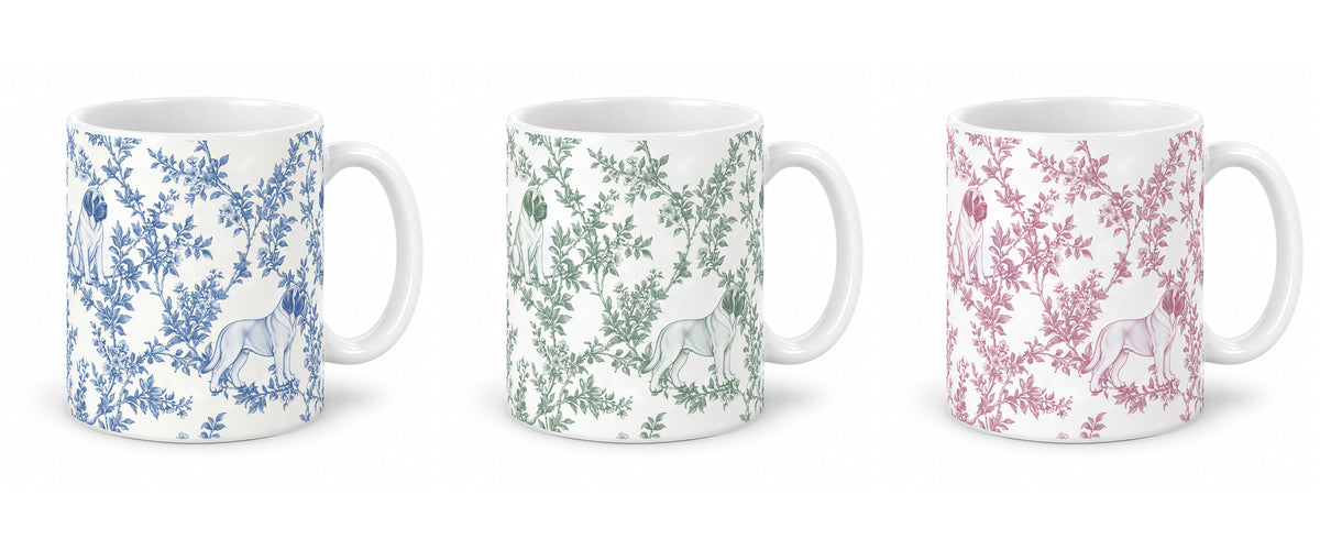 Mastiff toile mug — Three Colors