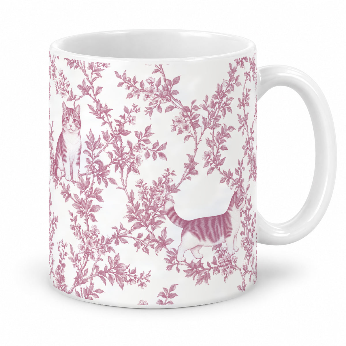 Munchkin toile mug — Pink Studio