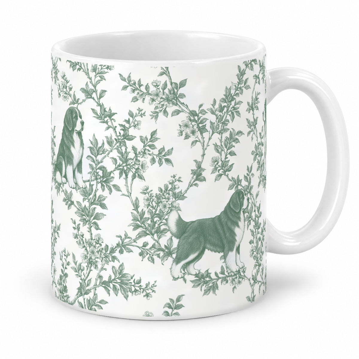 Newfoundland toile mug — Green Studio