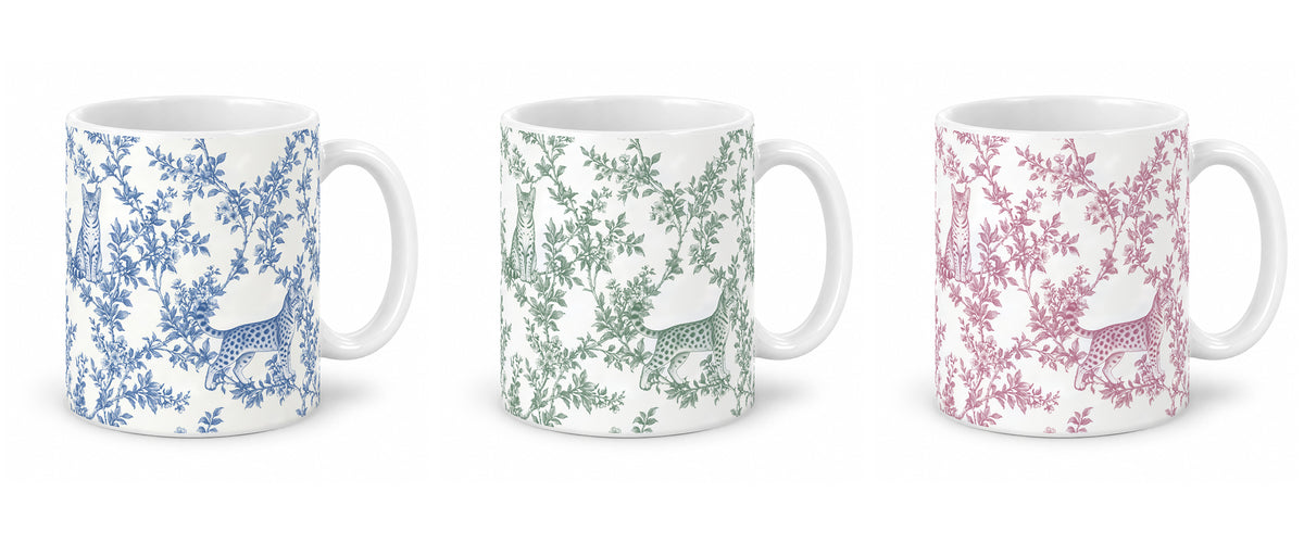 Ocicat toile mug — Three Colors