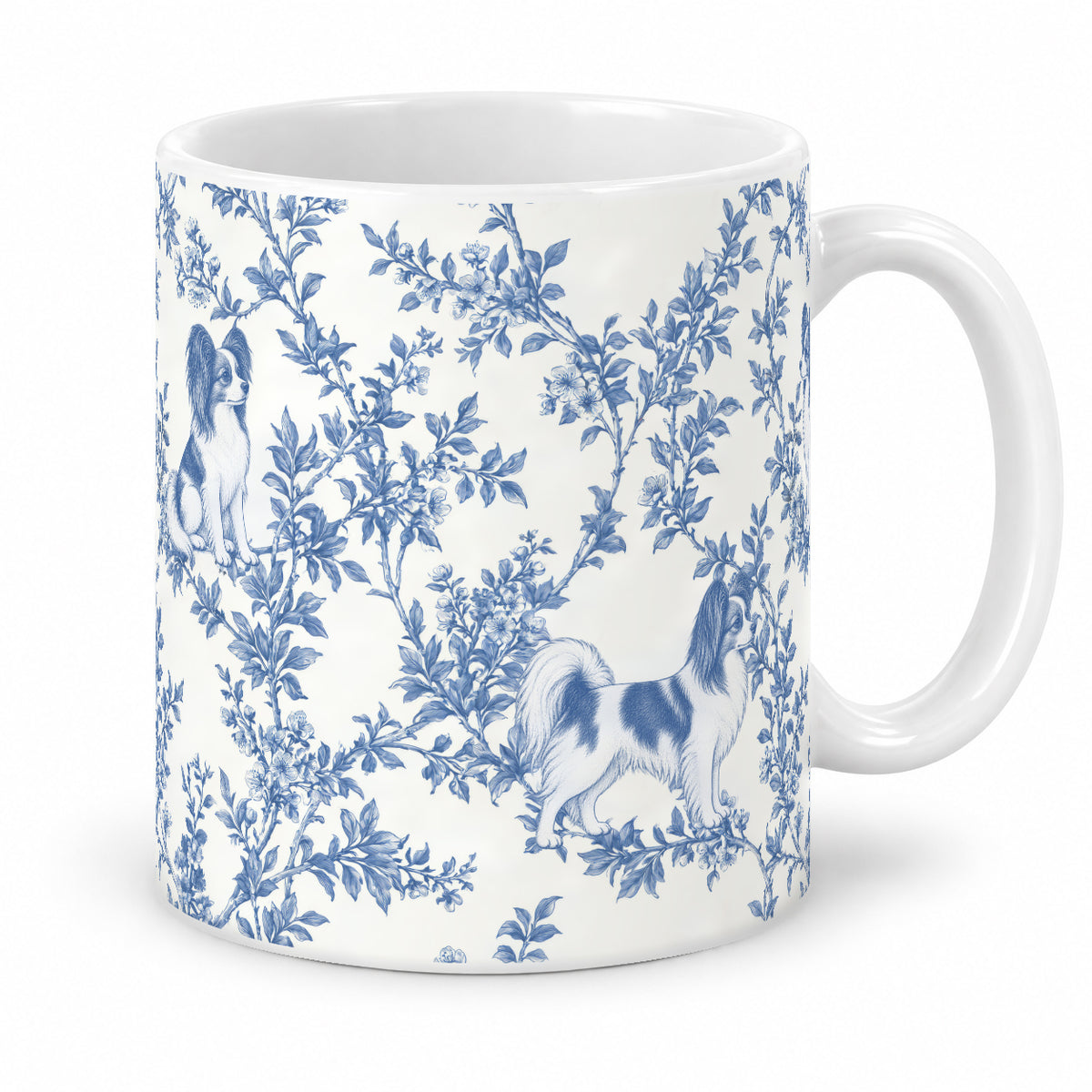 Papillon toile mug — Blue Studio