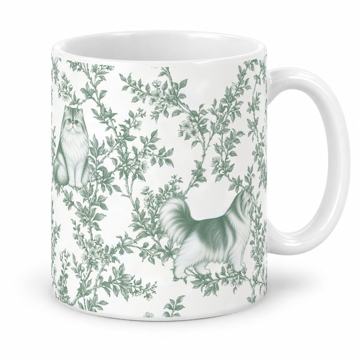 Persian toile mug — Green Studio