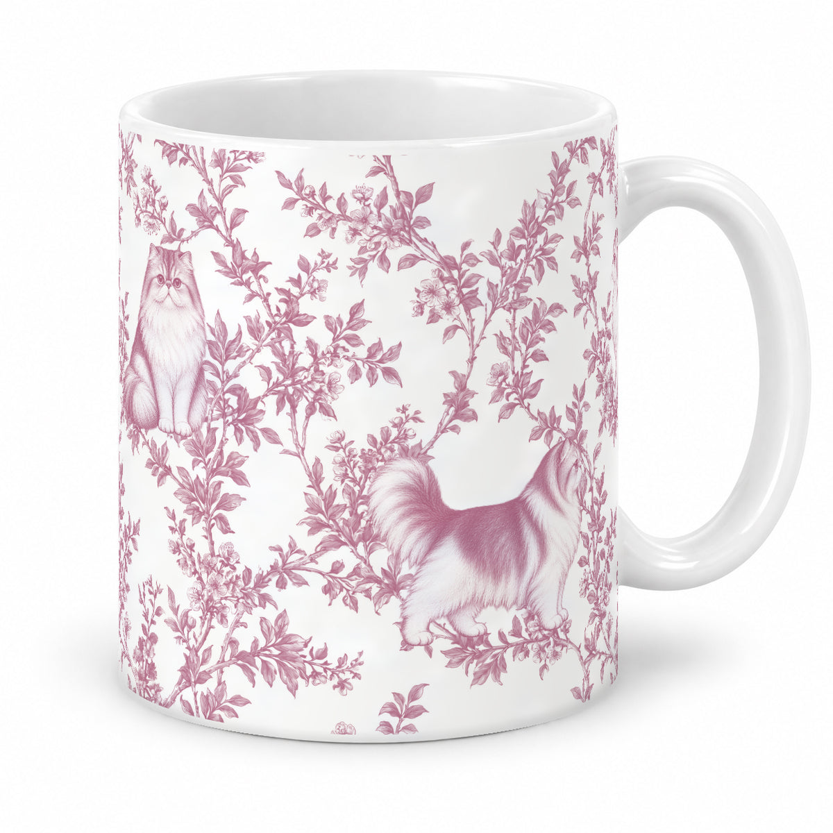 Persian toile mug — Pink Studio