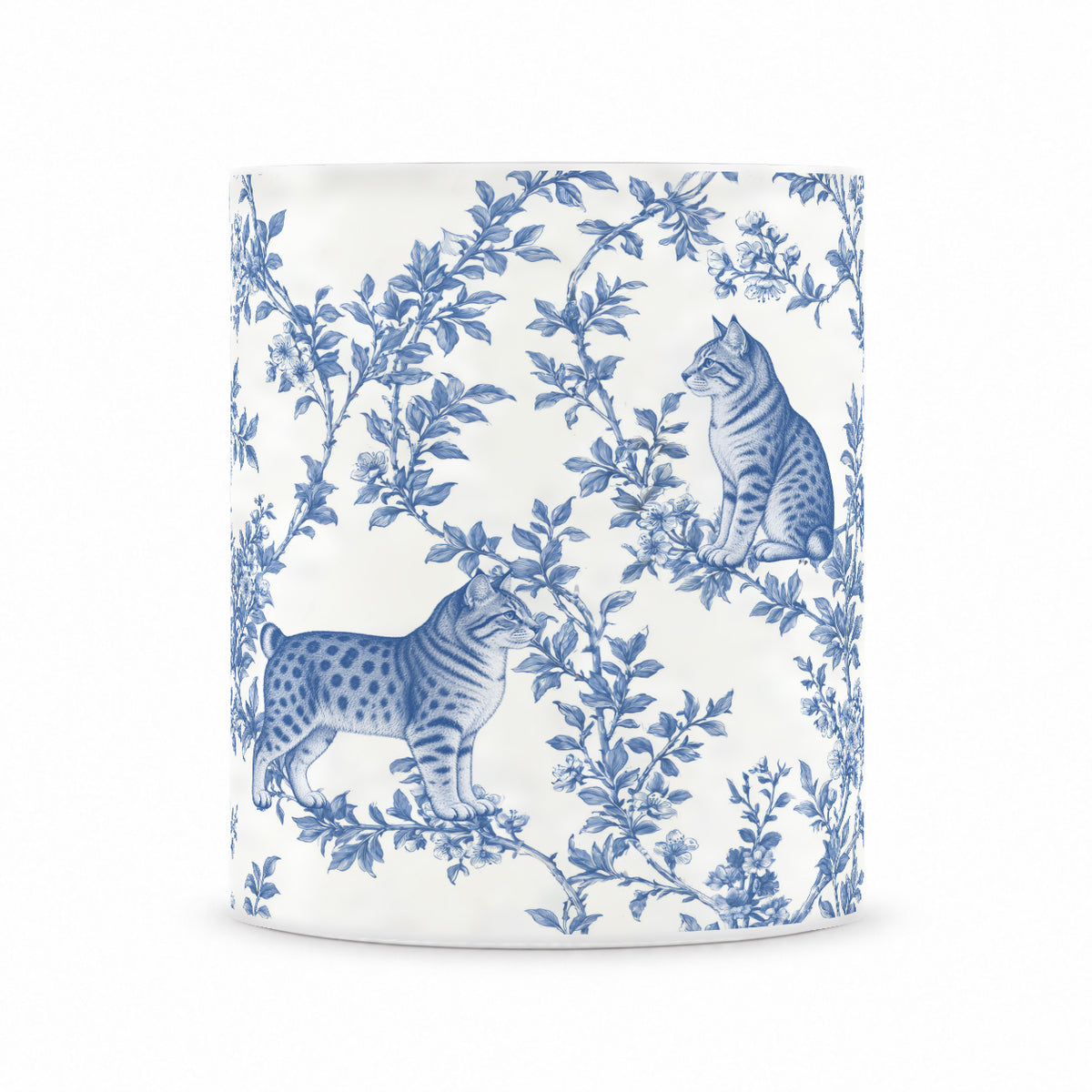 Pixie bob toile mug — Blue Front View