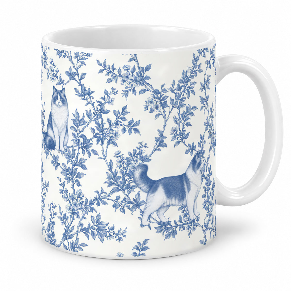 Ragdoll toile mug — Blue Studio