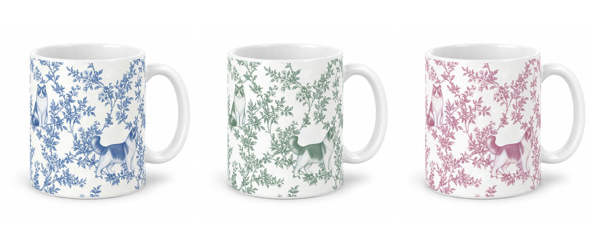 Ragdoll toile mug — Three Colors