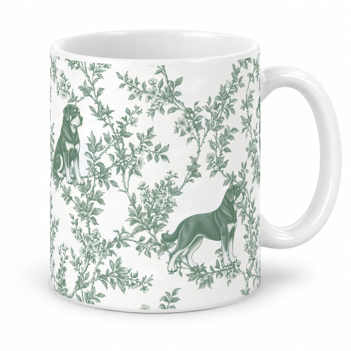 Rottweiler toile mug — Green Studio